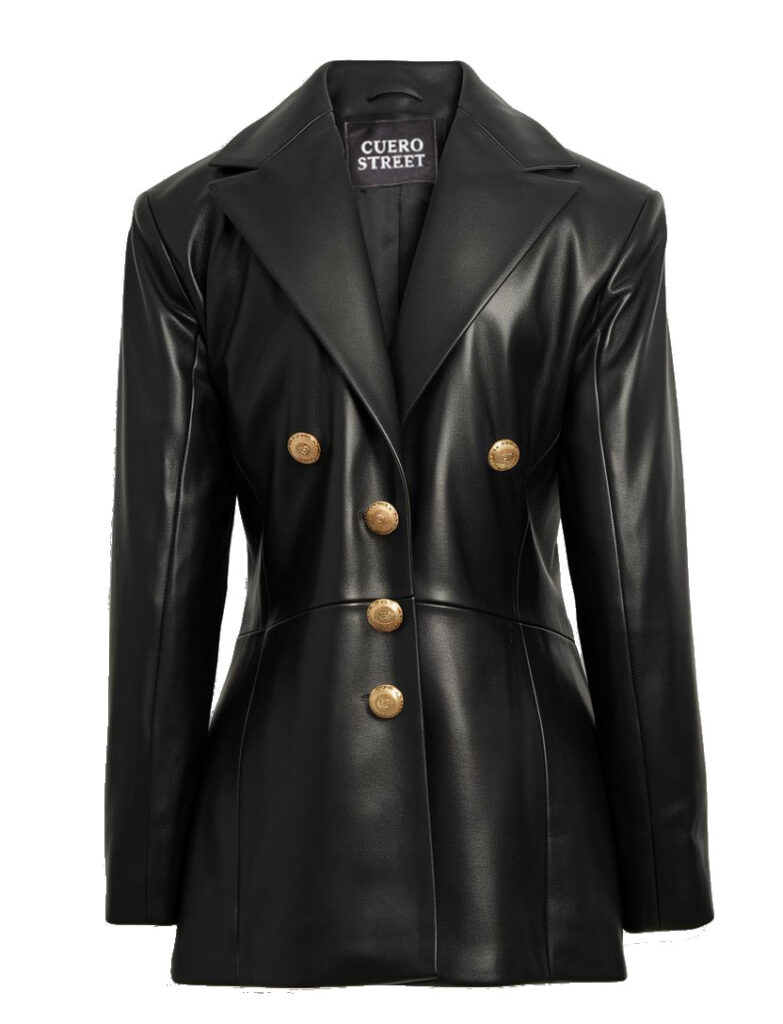 CUERO STREET FIVE BUTTON WOMEN COAT