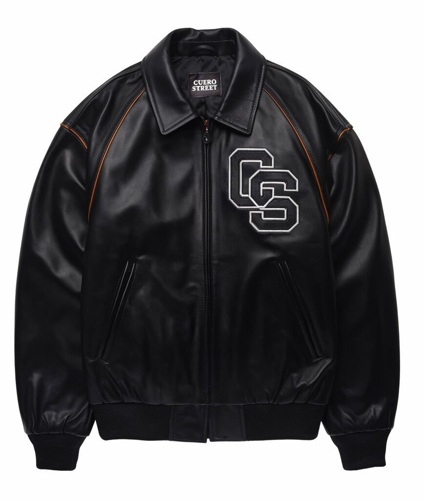 Cuero Street CS Black & Orange Jacket