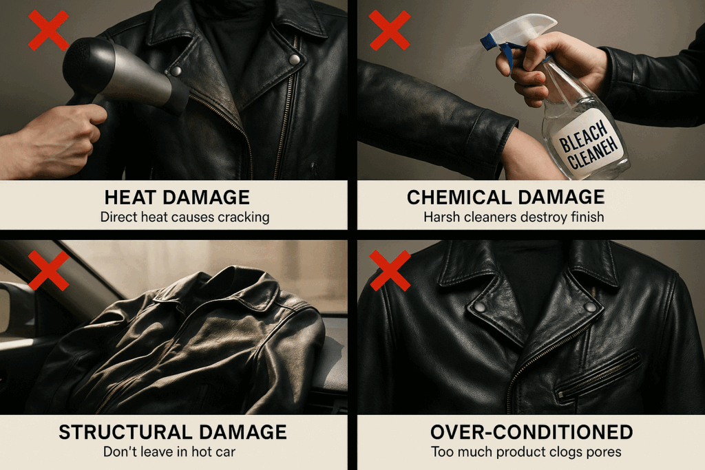 How to Care for Leather Jackets